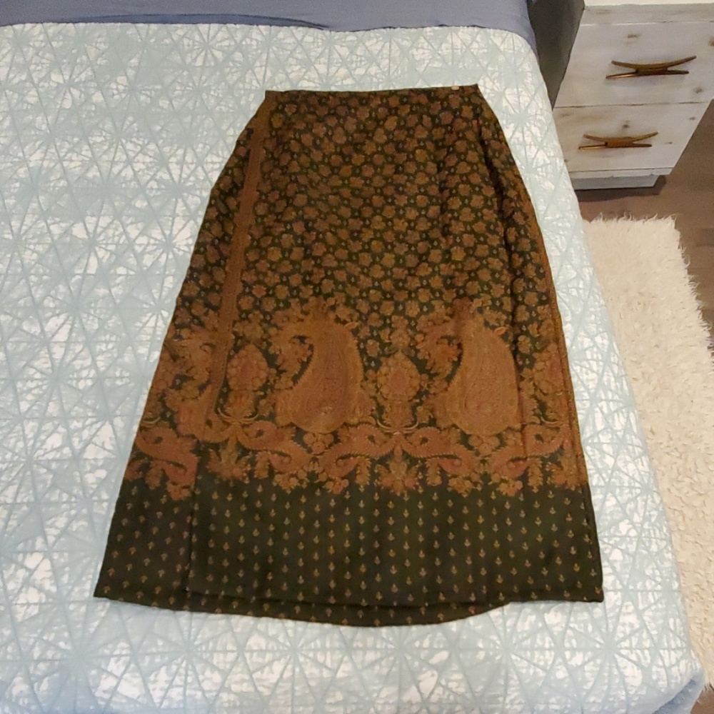 April Cornell wool skirt nwt size large